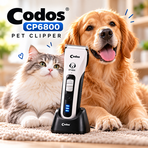🐶🐱 Professional Pet Trimmer - CP6800 • Cordless • Easy Grooming