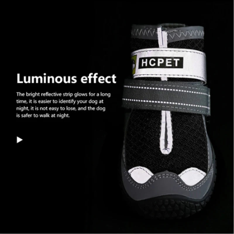 Reflective strap glows at night