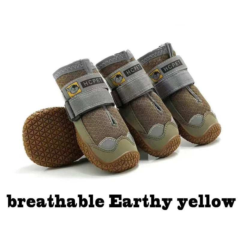Dog boots — breathable yellow